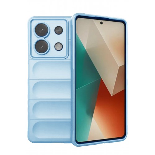Newface Xiaomi Poco X6 Kılıf Optimum Silikon - Sky Blue Newface Xiaomi Poco X6 Kılıf Optimum Silikon - Sky Blue