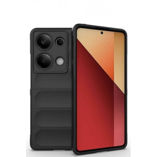 Newface Xiaomi Redmi Note 13 Pro 4G Kılıf Optimum Silikon - Siyah Newface Xiaomi Redmi Note 13 Pro 4G Kılıf Optimum Silikon - Siyah
