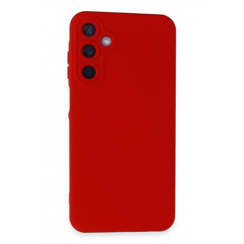 Newface Samsung Galaxy A35 5G Kılıf Nano içi Kadife Silikon - Kırmızı Newface Samsung Galaxy A35 5G Kılıf Nano içi Kadife Silikon - Kırmızı