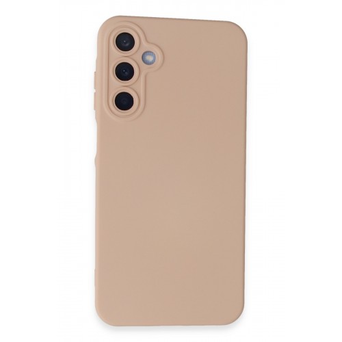 Newface Samsung Galaxy A35 5G Kılıf Nano içi Kadife Silikon - Pudra Newface Samsung Galaxy A35 5G Kılıf Nano içi Kadife Silikon - Pudra