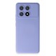 Newface Xiaomi Poco X6 Pro Kılıf Nano içi Kadife Silikon - Lila