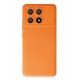 Newface Xiaomi Poco X6 Pro Kılıf Nano içi Kadife Silikon - Turuncu