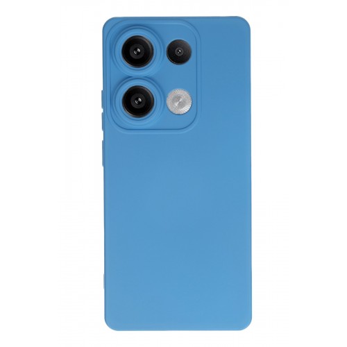 Newface Xiaomi Redmi Note 13 Pro 4G Kılıf Nano içi Kadife Silikon - Mavi Newface Xiaomi Redmi Note 13 Pro 4G Kılıf Nano içi Kadife Silikon - Mavi