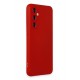 Newface Samsung Galaxy S24 Kılıf Nano içi Kadife Silikon - Kırmızı