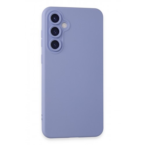 Newface Samsung Galaxy S24 Kılıf Nano içi Kadife Silikon - Lila