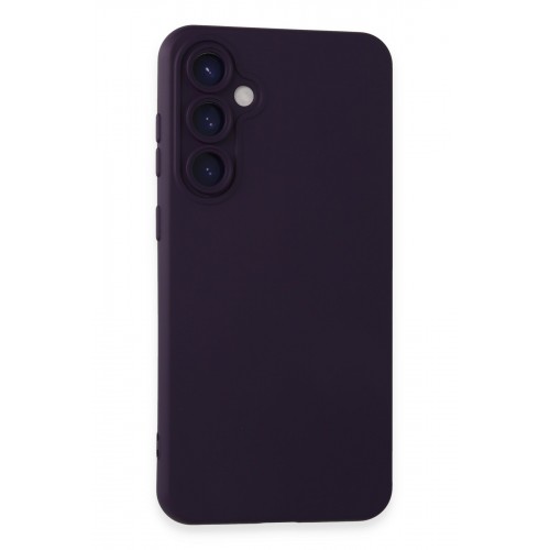 Newface Samsung Galaxy S24 Kılıf Nano içi Kadife Silikon - Mor Newface Samsung Galaxy S24 Kılıf Nano içi Kadife Silikon - Mor