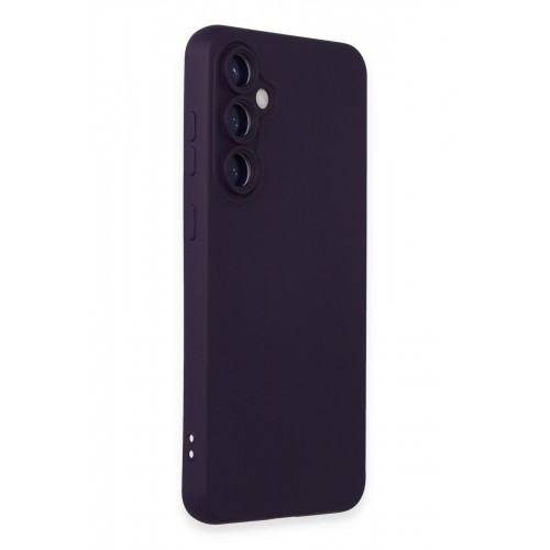 Newface Samsung Galaxy S24 Kılıf Nano içi Kadife Silikon - Mor Newface Samsung Galaxy S24 Kılıf Nano içi Kadife Silikon - Mor