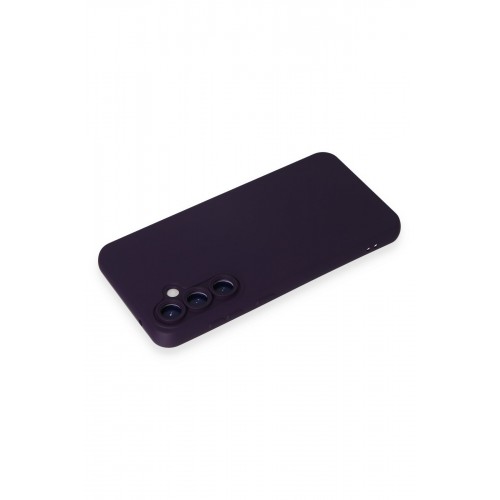 Newface Samsung Galaxy S24 Kılıf Nano içi Kadife Silikon - Mor Newface Samsung Galaxy S24 Kılıf Nano içi Kadife Silikon - Mor