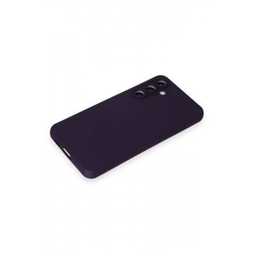 Newface Samsung Galaxy S24 Kılıf Nano içi Kadife Silikon - Mor Newface Samsung Galaxy S24 Kılıf Nano içi Kadife Silikon - Mor