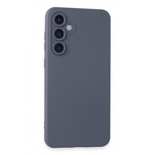 Newface Samsung Galaxy S24 Kılıf Nano içi Kadife Silikon - Gri