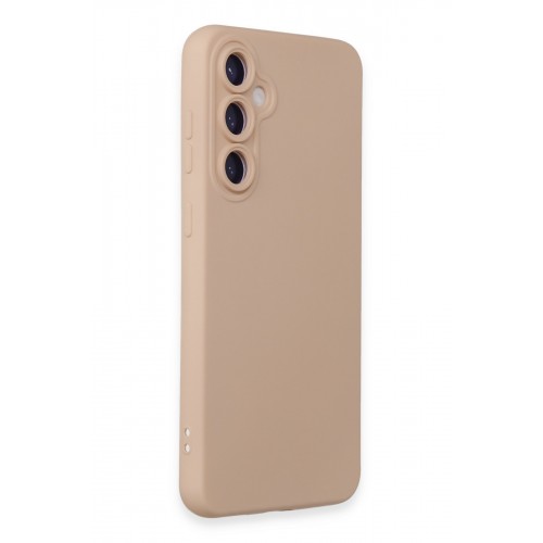 Newface Samsung Galaxy S24 Kılıf Nano içi Kadife Silikon - Pudra Newface Samsung Galaxy S24 Kılıf Nano içi Kadife Silikon - Pudra