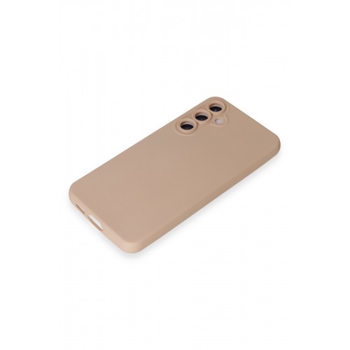 Newface Samsung Galaxy S24 Kılıf Nano içi Kadife Silikon - Pudra Newface Samsung Galaxy S24 Kılıf Nano içi Kadife Silikon - Pudra