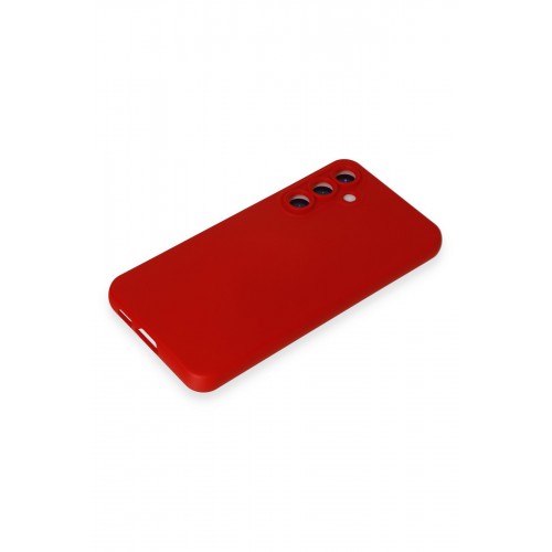 Newface Samsung Galaxy S24 Plus Kılıf Nano içi Kadife Silikon - Kırmızı Newface Samsung Galaxy S24 Plus Kılıf Nano içi Kadife Silikon - Kırmızı