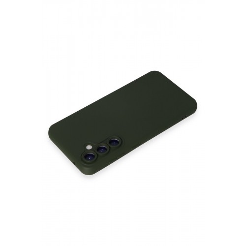 Newface Samsung Galaxy S24 Plus Kılıf Nano içi Kadife Silikon - Koyu Yeşil Newface Samsung Galaxy S24 Plus Kılıf Nano içi Kadife Silikon - Koyu Yeşil