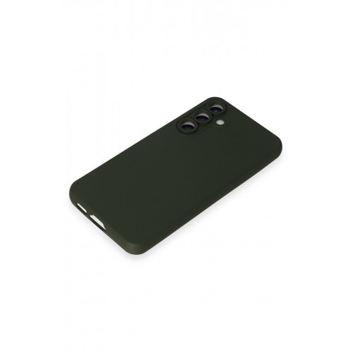 Newface Samsung Galaxy S24 Plus Kılıf Nano içi Kadife Silikon - Koyu Yeşil Newface Samsung Galaxy S24 Plus Kılıf Nano içi Kadife Silikon - Koyu Yeşil