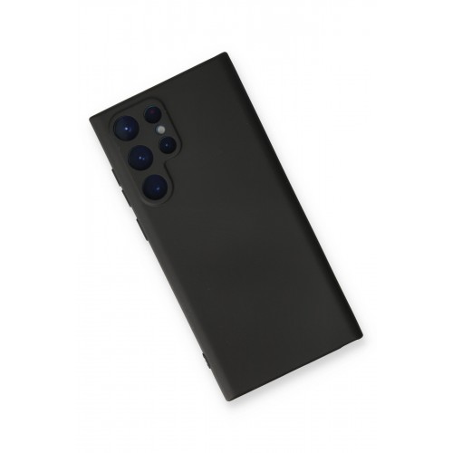 Newface Samsung Galaxy S24 Ultra Kılıf Nano içi Kadife Silikon - Siyah Newface Samsung Galaxy S24 Ultra Kılıf Nano içi Kadife Silikon - Siyah