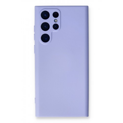 Newface Samsung Galaxy S24 Ultra Kılıf Nano içi Kadife Silikon - Lila Newface Samsung Galaxy S24 Ultra Kılıf Nano içi Kadife Silikon - Lila