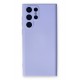 Newface Samsung Galaxy S24 Ultra Kılıf Nano içi Kadife Silikon - Lila Newface Samsung Galaxy S24 Ultra Kılıf Nano içi Kadife Silikon - Lila