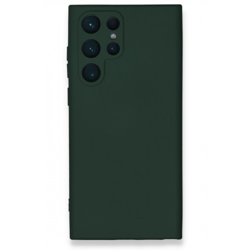 Newface Samsung Galaxy S24 Ultra Kılıf Nano içi Kadife Silikon - Koyu Yeşil Newface Samsung Galaxy S24 Ultra Kılıf Nano içi Kadife Silikon - Koyu Yeşil