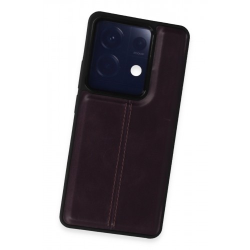 Newface Xiaomi Redmi Note 13 4G Kılıf Ozzi Kapak - Derin Mor Newface Xiaomi Redmi Note 13 4G Kılıf Ozzi Kapak - Derin Mor