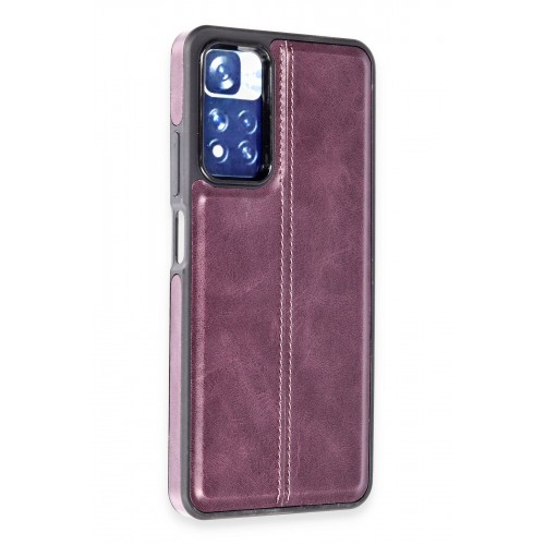Newface Xiaomi Redmi Note 11 Pro Kılıf Ozzi Kapak - Derin Mor Newface Xiaomi Redmi Note 11 Pro Kılıf Ozzi Kapak - Derin Mor