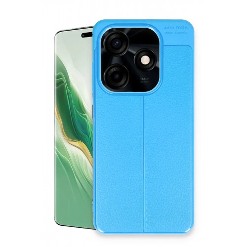 Newface Tecno Spark 20 Kılıf Auto Focus Kapak - Mavi Newface Tecno Spark 20 Kılıf Auto Focus Kapak - Mavi
