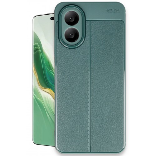 Newface Oppo A38 Kılıf Auto Focus Kapak - Koyu Yeşil Newface Oppo A38 Kılıf Auto Focus Kapak - Koyu Yeşil