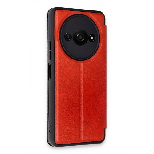 Newface Xiaomi Redmi A3 4G Kılıf Flip Cover - Kırmızı Newface Xiaomi Redmi A3 4G Kılıf Flip Cover - Kırmızı