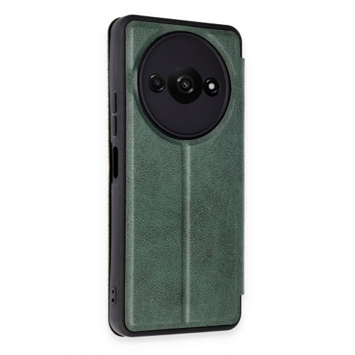 Newface Xiaomi Redmi A3 4G Kılıf Flip Cover - Koyu Yeşil Newface Xiaomi Redmi A3 4G Kılıf Flip Cover - Koyu Yeşil