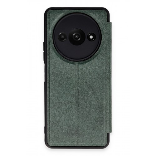 Newface Xiaomi Redmi A3 4G Kılıf Flip Cover - Koyu Yeşil Newface Xiaomi Redmi A3 4G Kılıf Flip Cover - Koyu Yeşil