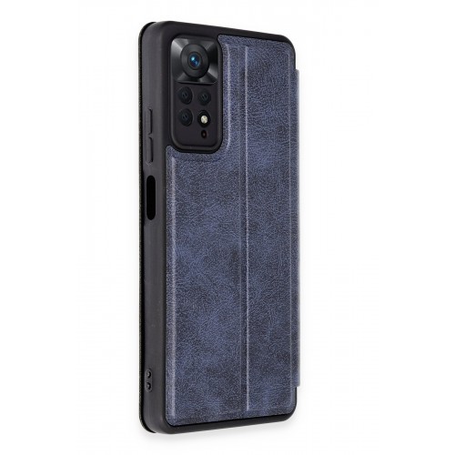 Newface Xiaomi Redmi Note 12 Pro 4G Kılıf Flip Cover - Lacivert Newface Xiaomi Redmi Note 12 Pro 4G Kılıf Flip Cover - Lacivert