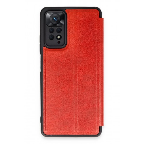 Newface Xiaomi Redmi Note 12 Pro 4G Kılıf Flip Cover - Kırmızı Newface Xiaomi Redmi Note 12 Pro 4G Kılıf Flip Cover - Kırmızı