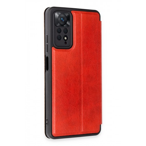 Newface Xiaomi Redmi Note 12 Pro 4G Kılıf Flip Cover - Kırmızı Newface Xiaomi Redmi Note 12 Pro 4G Kılıf Flip Cover - Kırmızı