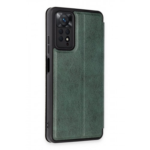 Newface Xiaomi Redmi Note 12 Pro 4G Kılıf Flip Cover - Koyu Yeşil Newface Xiaomi Redmi Note 12 Pro 4G Kılıf Flip Cover - Koyu Yeşil