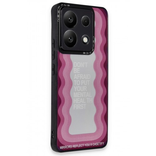 Newface Xiaomi Redmi Note 13 4G Kılıf Mirror Desenli Kapak - Mirror - 11