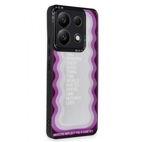 Newface Xiaomi Poco X6 Kılıf Mirror Desenli Kapak - Mirror - 5