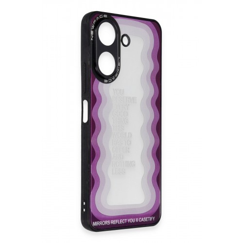 Newface Xiaomi Redmi 13C Kılıf Mirror Desenli Kapak - Mirror - 5 Newface Xiaomi Redmi 13C Kılıf Mirror Desenli Kapak - Mirror - 5
