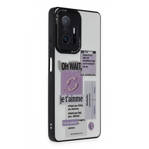 Newface Xiaomi Mi 11T Pro Kılıf Mirror Desenli Kapak - Mirror - 4 Newface Xiaomi Mi 11T Pro Kılıf Mirror Desenli Kapak - Mirror - 4