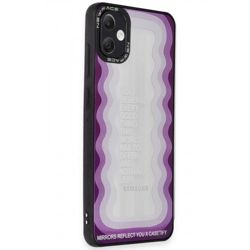 Newface Samsung Galaxy A05 Kılıf Mirror Desenli Kapak - Mirror - 5 Newface Samsung Galaxy A05 Kılıf Mirror Desenli Kapak - Mirror - 5