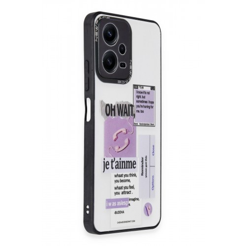 Newface Xiaomi Redmi Note 12 5G Kılıf Mirror Desenli Kapak - Mirror - 4 Newface Xiaomi Redmi Note 12 5G Kılıf Mirror Desenli Kapak - Mirror - 4