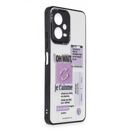 Newface Xiaomi Redmi Note 12 5G Kılıf Mirror Desenli Kapak - Mirror - 4 Newface Xiaomi Redmi Note 12 5G Kılıf Mirror Desenli Kapak - Mirror - 4
