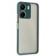 Newface Xiaomi Redmi 13C Kılıf Montreal Silikon Kapak - Yeşil Newface Xiaomi Redmi 13C Kılıf Montreal Silikon Kapak - Yeşil