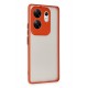 Newface İnfinix Zero 30 4G Kılıf Montreal Silikon Kapak - Kırmızı