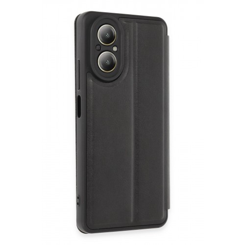 Newface Realme 12 Lite Kılıf Flip Cover - Siyah Newface Realme 12 Lite Kılıf Flip Cover - Siyah