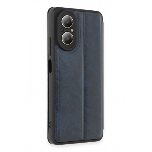 Newface Realme 12 Lite Kılıf Flip Cover - Lacivert Newface Realme 12 Lite Kılıf Flip Cover - Lacivert