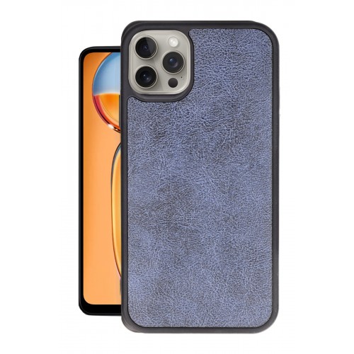Newface iPhone 14 Pro Max Kılıf Aras Deri Kapak - Lacivert