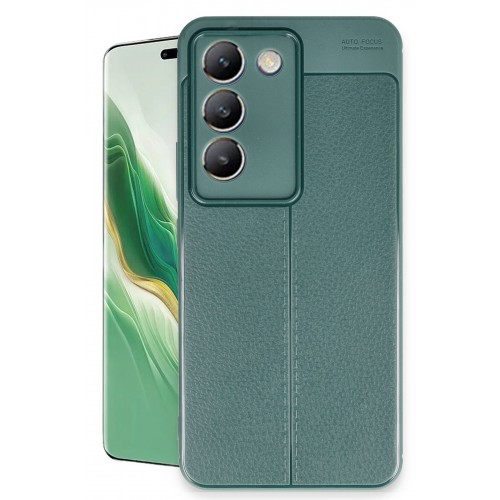 Newface Vivo V30 Lite 4G Kılıf Auto Focus Kapak - Koyu Yeşil Newface Vivo V30 Lite 4G Kılıf Auto Focus Kapak - Koyu Yeşil