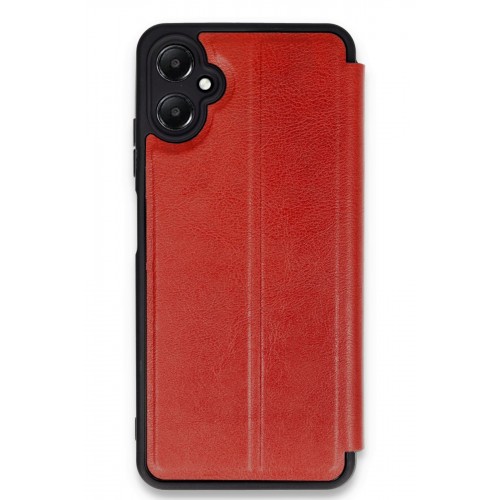 Newface Samsung Galaxy A05 Kılıf Flip Cover - Kırmızı Newface Samsung Galaxy A05 Kılıf Flip Cover - Kırmızı