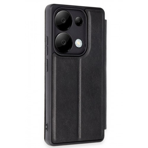 Newface Xiaomi Poco X6 Kılıf Flip Cover - Siyah Newface Xiaomi Poco X6 Kılıf Flip Cover - Siyah