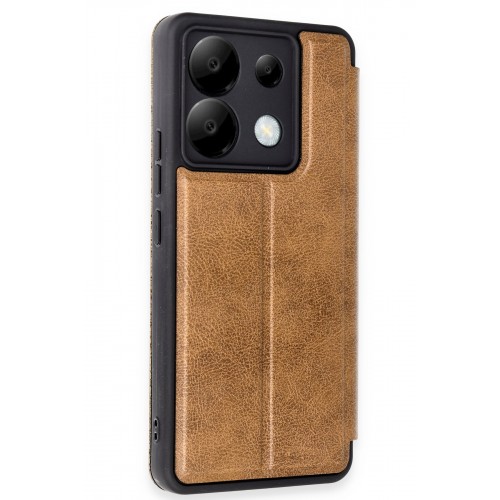 Newface Xiaomi Poco X6 Kılıf Flip Cover - Taba Newface Xiaomi Poco X6 Kılıf Flip Cover - Taba